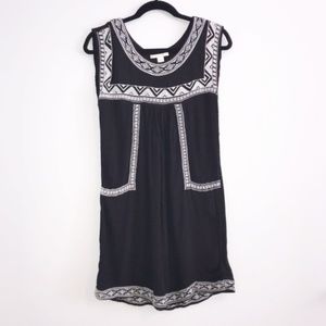 FOREVER 21 Dress Black Aztec Small